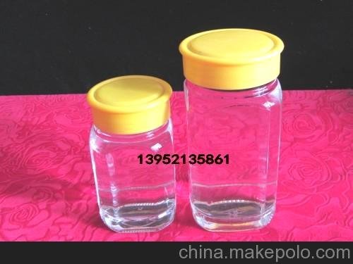 供應(yīng)500ml 小八角蜂蜜瓶 1000ml大八角蜂蜜瓶 蜂蜜玻璃瓶圖片