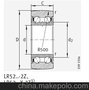 德国IAN进口轴承 LR5308-2RS滚轮轴承