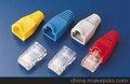 RJ45接头及套管/RJ45插座防尘塞头批发供应