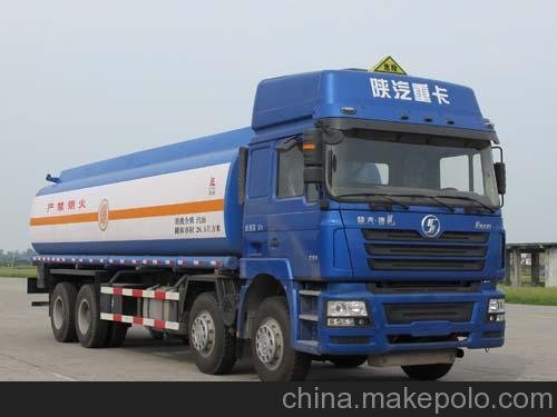 供應新疆陜汽德龍前四后八油罐車F3000運油車圖片