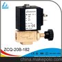供應SAMA 蒸汽 常閉 帶流量調節 電磁閥