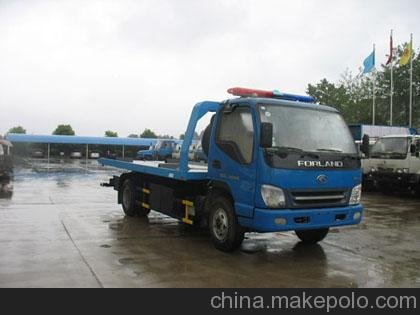 供應(yīng)福田牌一拖二道路清障車（國三標(biāo)準(zhǔn)）圖片