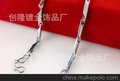 厂家直供 地摊热销产品 镀金 仿白金 男士项链 时尚男项链