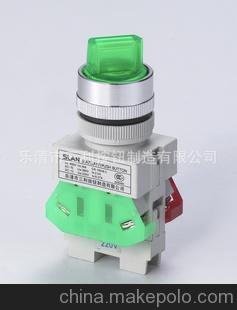 廠家樂清三利LAY37-11XD/21二位帶燈旋鈕圖片