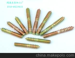 雙頭螺釘,非標(biāo)雙頭螺釘,精密雙頭螺絲圖片