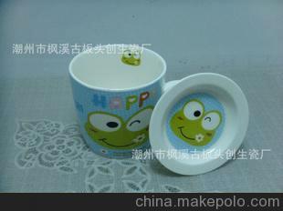 厂家批发可爱水杯 创意马克杯 陶瓷杯 杯碟 马克 陶瓷工艺卡通杯