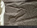 供应 针织布豹纹印花