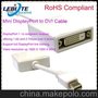  工厂直销 Mini DisplayPort Male to DVI Female Cable