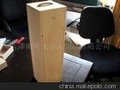 供应GB-4007松木酒盒 木制包装盒 单只抽拉盖 木盒