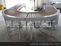 批发供应 供应高品质180°转弯辊筒输送机 （质优价廉）