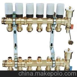 專(zhuān)業(yè)生產(chǎn)銷(xiāo)售分水器 地暖管 管件 集分水器圖片