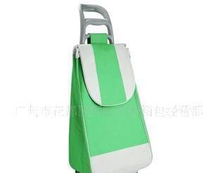 大量供應廠家直銷環(huán)保便攜大手柄折疊購物車箱包風火輪老人購物車圖片