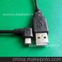  工厂直销 USB A 公 直头 to 右弯 MINI USB B 公 Cable