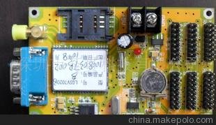 P10顯示屏無(wú)線控制卡,LED無(wú)線控制卡GPRS,門頭顯示屏控制卡圖片