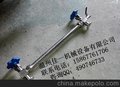 供应卫生级快装玻璃管液位计（带排污阀） 不锈钢快卡式液位计
