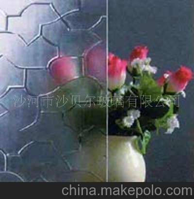 布紋壓花玻璃百葉窗圖片