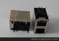 供应 双口RJ45网络变压器（图）