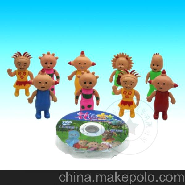 厂家直销玩具批发动漫周边天线宝宝之花园宝宝人物大集合9人 碟片图片
