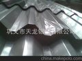 供应瓦楞铝板 彩钢用大波浪，小波浪铝板¶ 拉丝铝板 波浪板