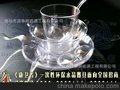 中式[餐具]一次性PS航空水晶餐具 厂家直销 可混批
