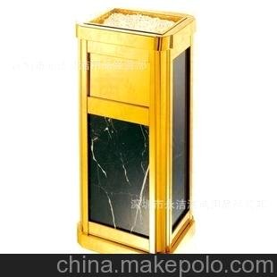 廠家直銷(xiāo)！電梯口美菱角煙灰桶 果皮箱垃圾桶 品質(zhì)過(guò)硬 銷(xiāo)量圖片
