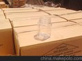 六凌面 玻璃瓶 厂家直销 配套盖子