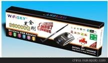 拓實(shí)供USB接口黑金剛960000G無(wú)線(xiàn)網(wǎng)卡8187L芯片wlan室內接收設備圖片