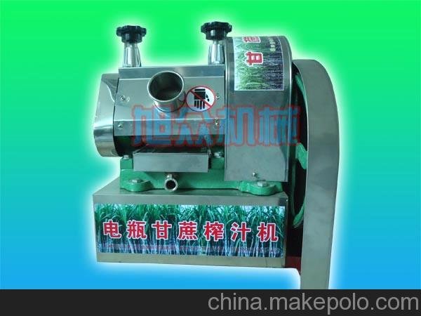 旭眾牌電瓶式甘蔗機廣州甘蔗機廠(chǎng)家甘蔗機設備甘蔗榨汁機圖片