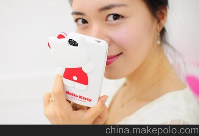 供應(yīng)蘋果躲躲貓手機(jī)殼 iphone5硅膠手機(jī)套 現(xiàn)模硅膠保護(hù)套圖片