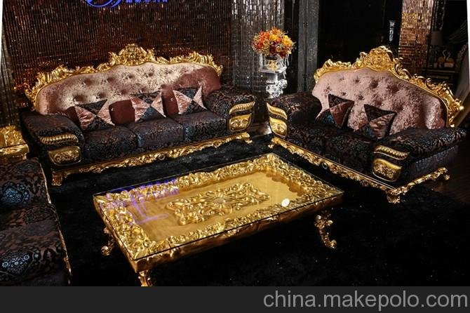 供應(yīng)皇朝KTV工程沙發(fā)架圖片