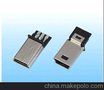 MINI USB 5PM 焊线短体一体式普通型