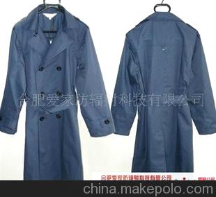 ajiacn愛家防輻射工作服 防輻射大褂AJ805 防輻射風衣 需定做OEM