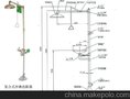 秦皇岛洗眼器配件石家庄不锈钢洗眼器承德立式洗眼器配件