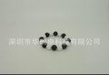 工厂供应硅胶珠子手环 时尚环保手环 新款礼品珠子手环批发
