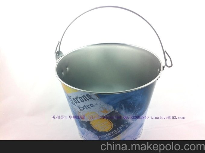 馬口鐵桶/鍍鋅冰桶/垃圾鐵桶/金屬桶定制加工/毗臨浙江杭州、寧波圖片