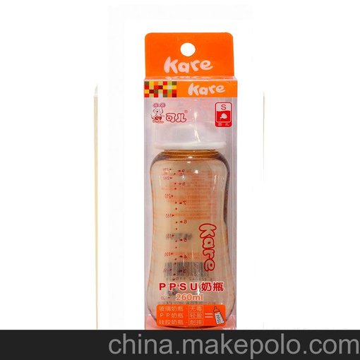 可兒260ml 標口PPSU奶瓶KR-1062 寶寶好喜歡圖片