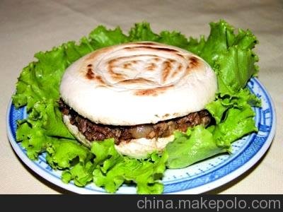 寧安肉夾饃加盟/延吉肉夾饃價格/圖們?nèi)鈯A饃技術(shù)圖片