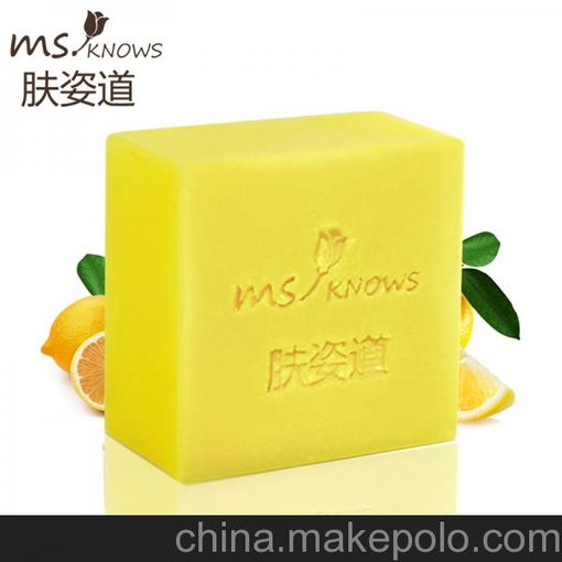 供應(yīng)廠家直銷檸檬皂膚姿道檸檬美白靚膚精油皂圖片