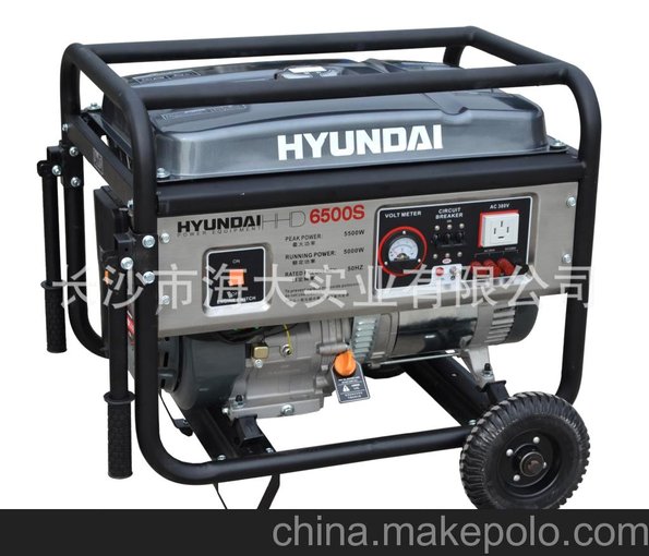HYUNDAI汽油發(fā)電機 韓國現(xiàn)代汽油發(fā)電機 5KW韓國現(xiàn)代汽油發(fā)電機圖片