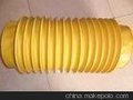 江浩超群机床防护罩供应/超群丝杠防护罩批发/超群油缸防尘罩