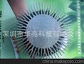 CB-直径110mm太阳花散热器/挤压铝型材散热器/Heatsink