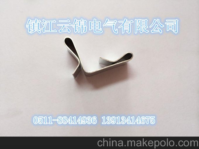供應云錦中號中號免焊扣鎖，不銹鋼扣圖片