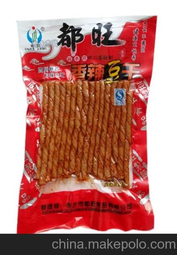 都旺 香辣豆干 150g 豆制品圖片