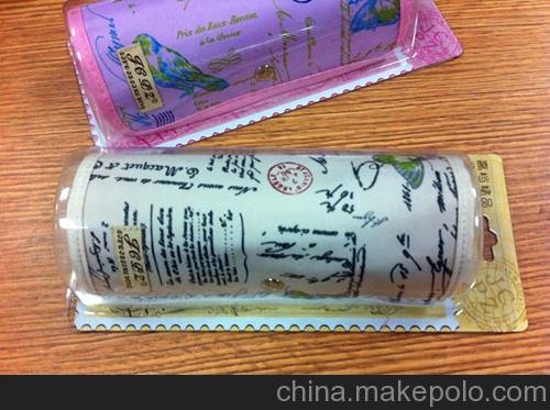 供應(yīng)嘉誠筆袋2014創(chuàng)意時尚文具袋韓版簡約鉛筆盒多功能卷筆簾圖片