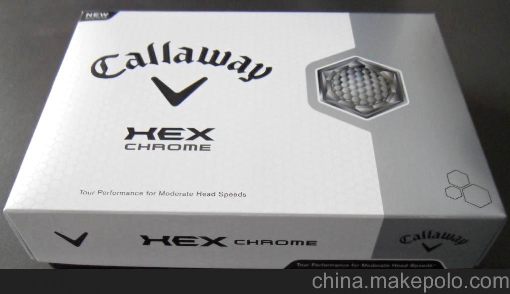 大量批發原裝正品CALLAWAY HEX CHROME 3層高爾夫球