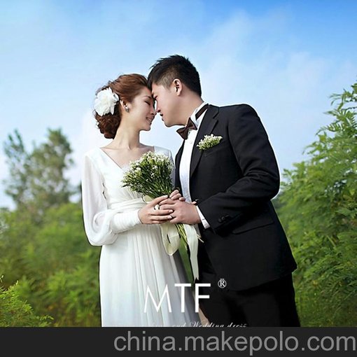 冬季婚紗 婚紗禮服定制 蘇州婚紗批發(fā) 孕婦婚紗禮服定制圖片