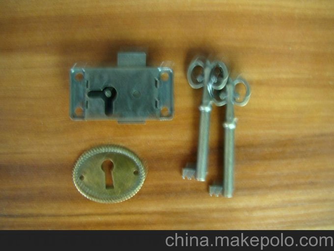 供應家具鎖 古典家具抽屜鎖 暗藏抽屜鎖圖片