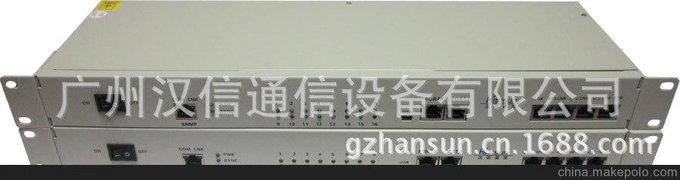 廠(chǎng)家直銷(xiāo)供應46路電話(huà)光端機 --廣州漢信圖片