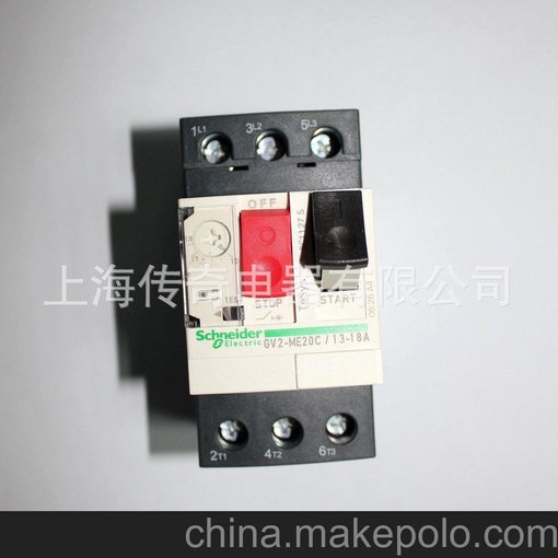 正品施耐德 GV2-ME20C 按鈕式電動機 熱磁斷路器13~18A 價格圖片