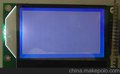 供应12864lcd 图形点阵 并口 SPI接口LCD模组